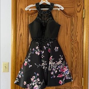 Floral Homecoming Dress